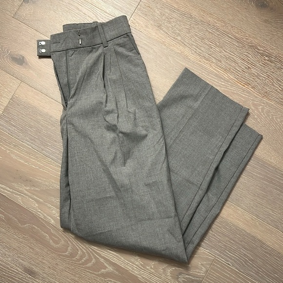 NWOT H&M Gray Trousers - Picture 2 of 6